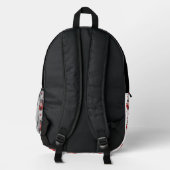 Marienkäferliebe Bedruckter Rucksack (Rückseite)
