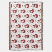 Marienkäferliebe Decke (Vorderseite Vertikal)