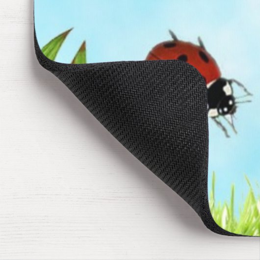 MarienkäferMausunterlage Mousepad (Ecke)