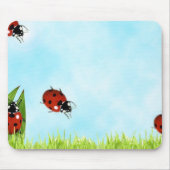 MarienkäferMausunterlage Mousepad (Vorne)