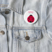 MarienkäfernamensAbzeichen Button (Beispiel)