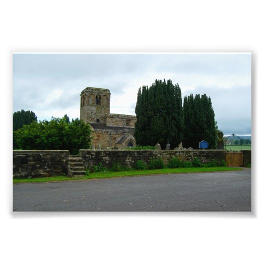 Marienkirche, Leake North Yorkshire Heritage Fotodruck (Vorne)