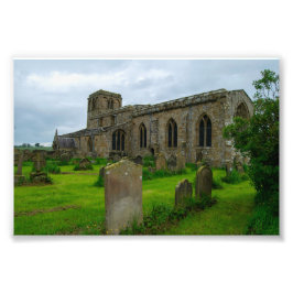 Marienkirche, Leake North Yorkshire Heritage Fotodruck