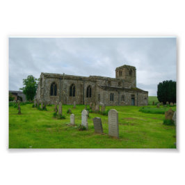 Marienkirche, Leake North Yorkshire Heritage Fotodruck