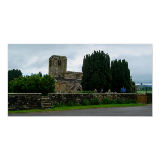 Marienkirche, Leake North Yorkshire Heritage Poster (Vorderseite)