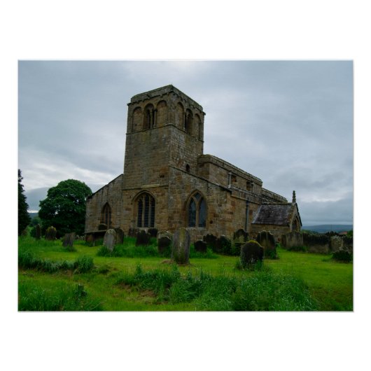 Marienkirche, Leake North Yorkshire Heritage Poster (Vorderseite)