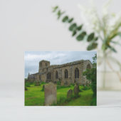 Marienkirche, Leake North Yorkshire Heritage Postkarte (Stehend Vorderseite)