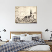 Marienkirche Leinwanddruck (Insitu (Schlafzimmer))