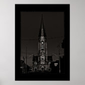 Marienkirche Nr. 1 mit Grenze Poster (Vorne)