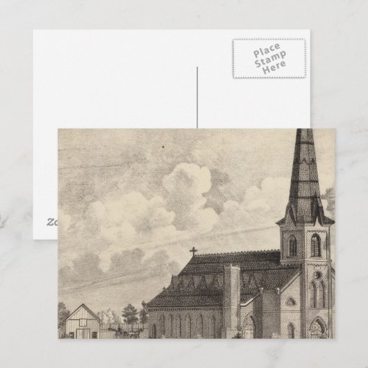 Marienkirche Postkarte (Vorne/Hinten)