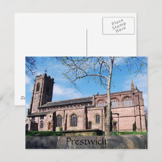 Marienkirche, Prestwich Postkarte (Vorne/Hinten)