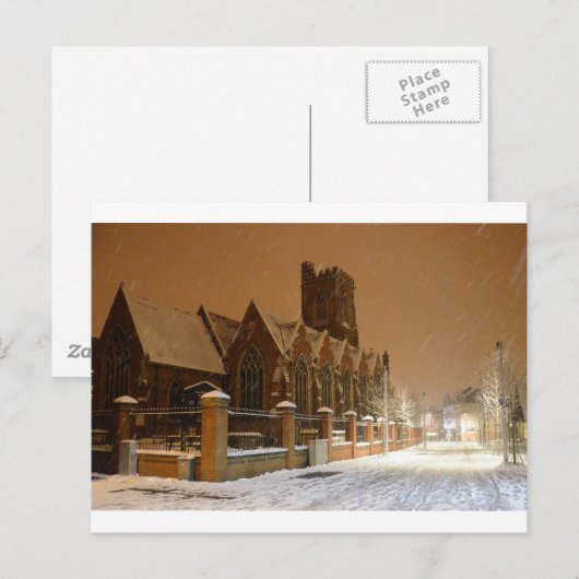 Marienkirchenakton. Postkarte (Vorne/Hinten)