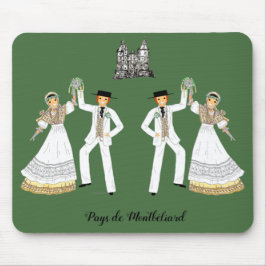 Marienkostüme au Pays de Montbéliard Mousepad