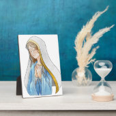 Marienplatine mit Easel Fotoplatte (Seite)