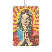 Marienreligiöse Kunst - Pop Autolufterfrischer (Rückseite)