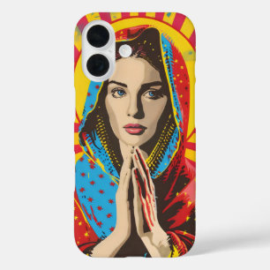 Marienreligiöse Kunst - Pop iPhone 16 Hülle