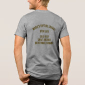 Marie's Rip Tide Lounge T-Shirt Tri-Blend Shirt (Rückseite)