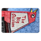 Marietta Georgia Big Chicken Restaurant Malerei Magnet (Horizontal)