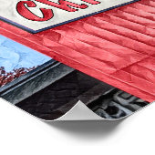 Marietta Georgia Big Chicken Restaurant Malerei Poster (Ecke)