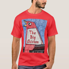 Marietta Georgia Big Chicken Restaurant Malerei T-Shirt