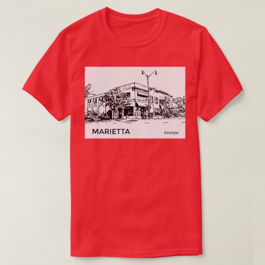 Marietta Georgia TShirt (Design vorne)