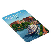Marietta Ohio Magnet (Rechte Seite)