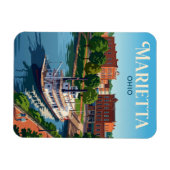Marietta Ohio Magnet (Horizontal)