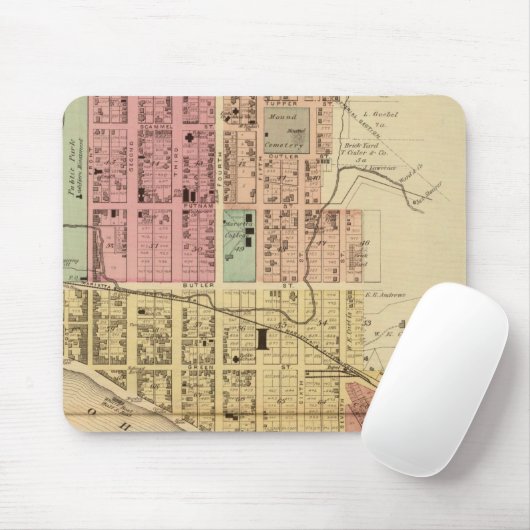 Marietta, Ohio Mousepad (Mit Mouse)