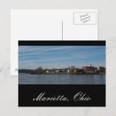 Marietta Ohio Postcard Postkarte (Vorne/Hinten)