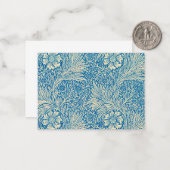 Marigold, 1875 von William Morris Mitteilungskarte (Vorderseite/Rückseite Beispiel)