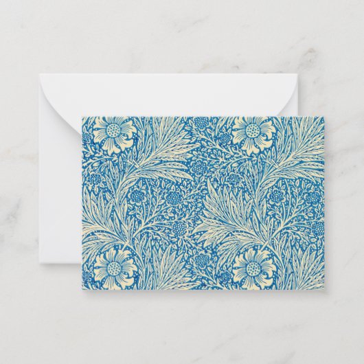 Marigold, 1875 von William Morris Mitteilungskarte (Vorderseite)