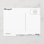 Marigold # 7 postkarte (Rückseite)