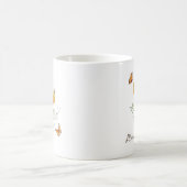 Marigold Birth Month Flower Kaffeetasse (Mittel)