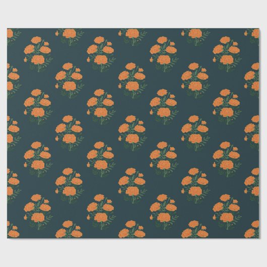 Marigold Blue Packpapier (Flach)
