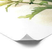 Marigold Blume Art Print Poster (Ecke)