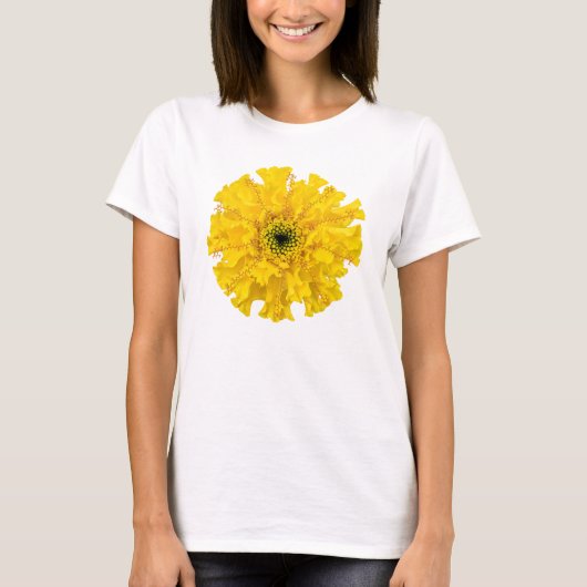 Marigold Blume Chemie Molecule T - Shirt (Vorderseite)