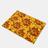 Marigold Blume Fußmatte (Schrägansicht)