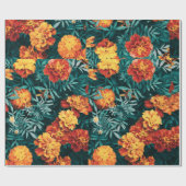 Marigold Blume Geschenkpapier (Flach)