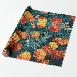 Marigold Blume Geschenkpapier