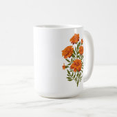 Marigold-Blume Kaffeetasse (VorderseiteRechts)