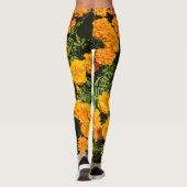 Marigold Blume Leggings (Rückseite)