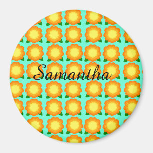 Marigold Blume Magnet