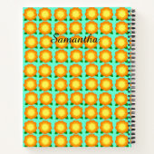 Marigold Blume Notizblock (Rückseite)