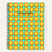 Marigold Blume Notizblock (Vorderseite)