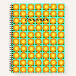 Marigold Blume Notizblock