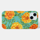 Marigold Blume Pattern Case-Mate iPhone Hülle (Rückseite (Horizontal))