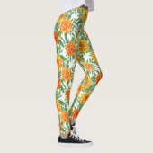 Marigold Blume Pattern Leggings (Rechts)