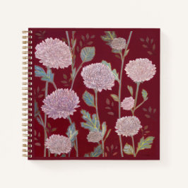 Marigold Blume Pattern Notebook Notizblock