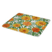 Marigold Blume Pattern Schneidebrett (Ecke)