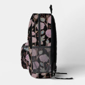 Marigold Blume Print Backpack Bedruckter Rucksack (Rechts)